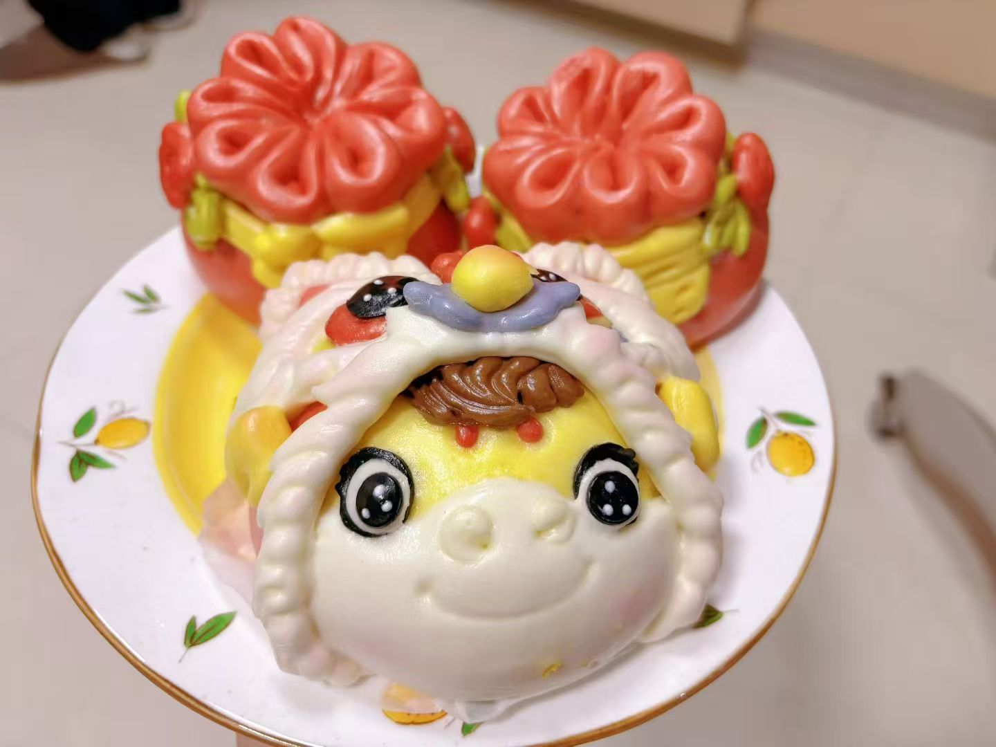 一等奖： 65号作品 蒸花馍 财务处 陶俊伊